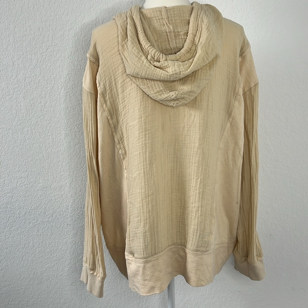 Urban Outfitters Out from Under Cotton Gauze Sahara Pullover Hoodie Size Medium - Picture 10 of 15
